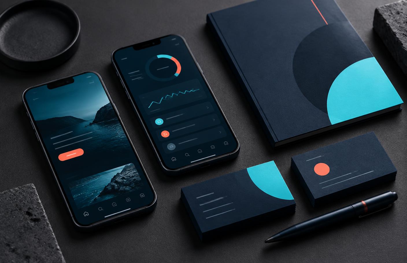 Connected Life App example project mockup
